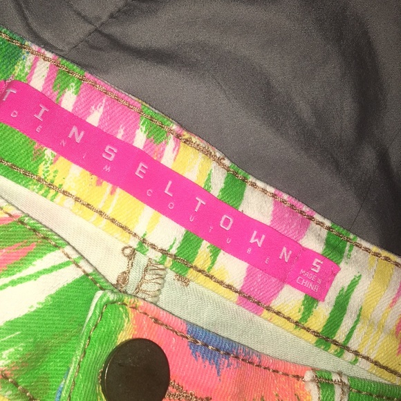 Cute multi colored shorts (from TJMaxx) - Picture 3 of 3